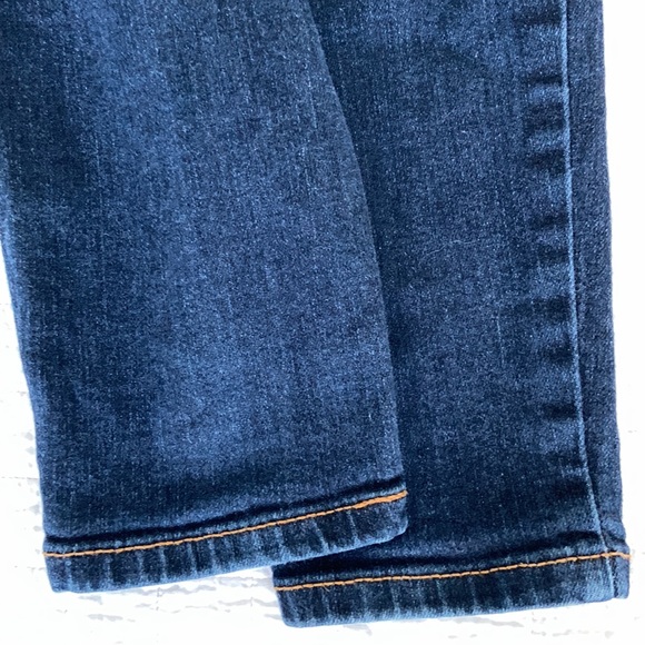 CLASSIC SLIM DARK WASH JEANS JOE FRESH / SKINNY / ANKLE / 28 - Picture 6 of 7